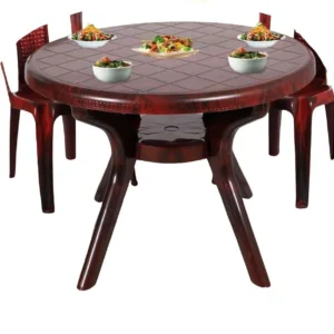 Plastic 4 Seater Dining Table